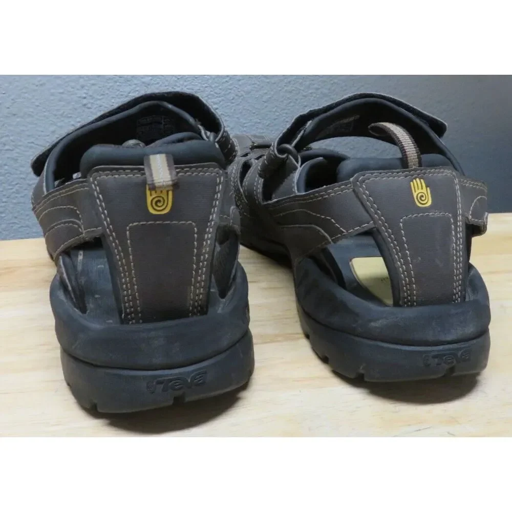 Teva Forebay Fisherman‎ Sport Hiking Sandals Brown ShocPad 1001116 Mens Size 11
